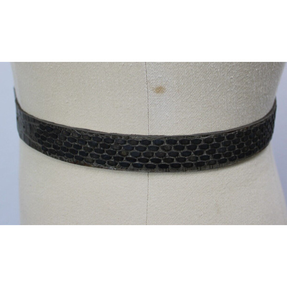 Calleen Cordero Belt Size 32 Gary Leather Mental Studded Handmade USA - Picture 5 of 11